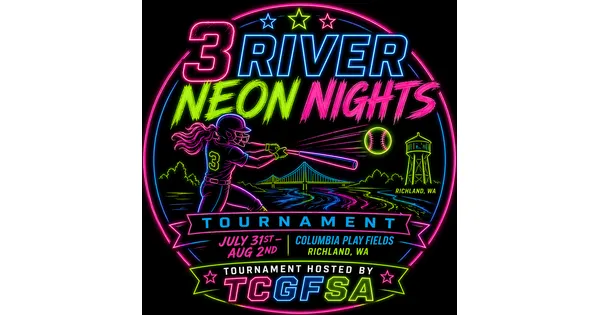 3 Rivers Neon Nights | USA Softball of WA